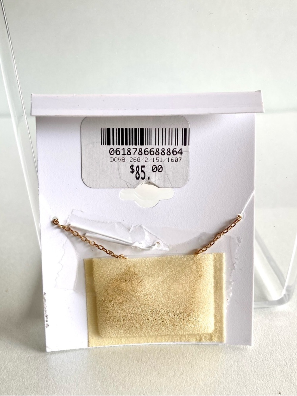 Giani Bernini 14K Gold Over Sterling Silver Heart Lock Necklace - Picture 5 of 5